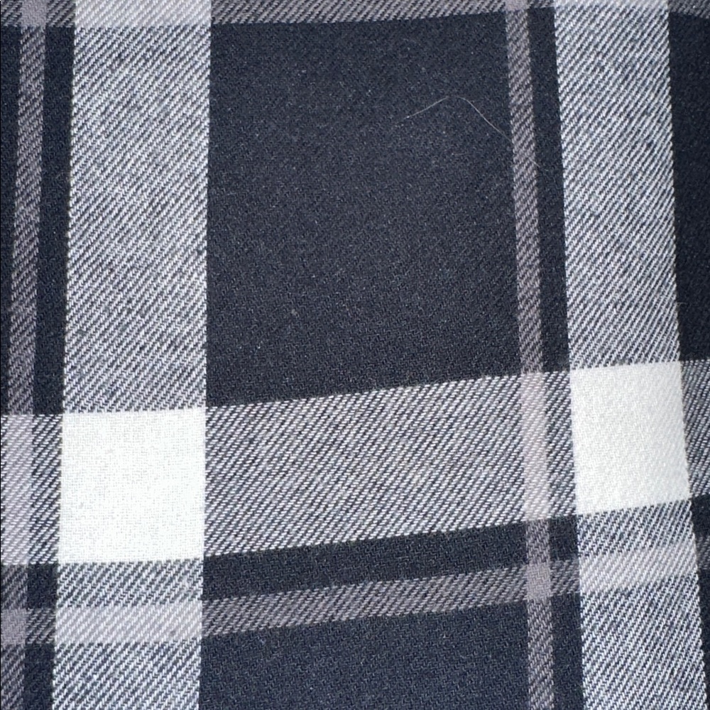 Orvis Black & White Plaid Snap-Front Shirt Jacket - Picture 6 of 6